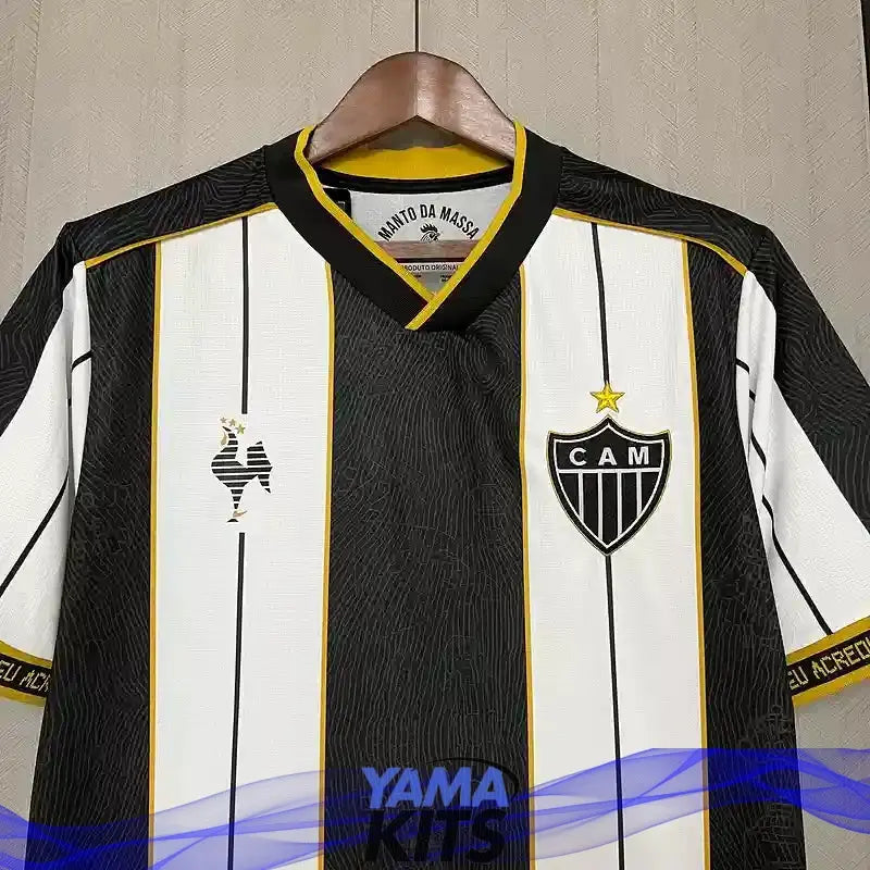 Maillot Atlético Mineiro concept "Blanc,Noir" 2025/2026 YamaKits Foot