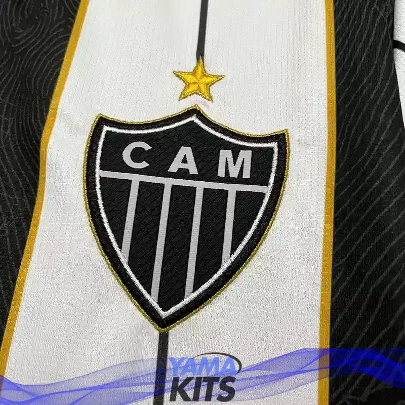 Maillot Atlético Mineiro concept "Blanc,Noir" 2025/2026 YamaKits Foot