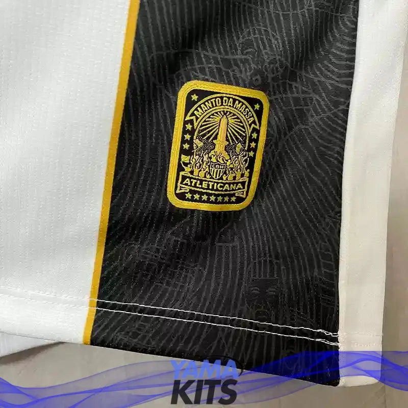 Maillot Atlético Mineiro concept "Blanc,Noir" 2025/2026 YamaKits Foot