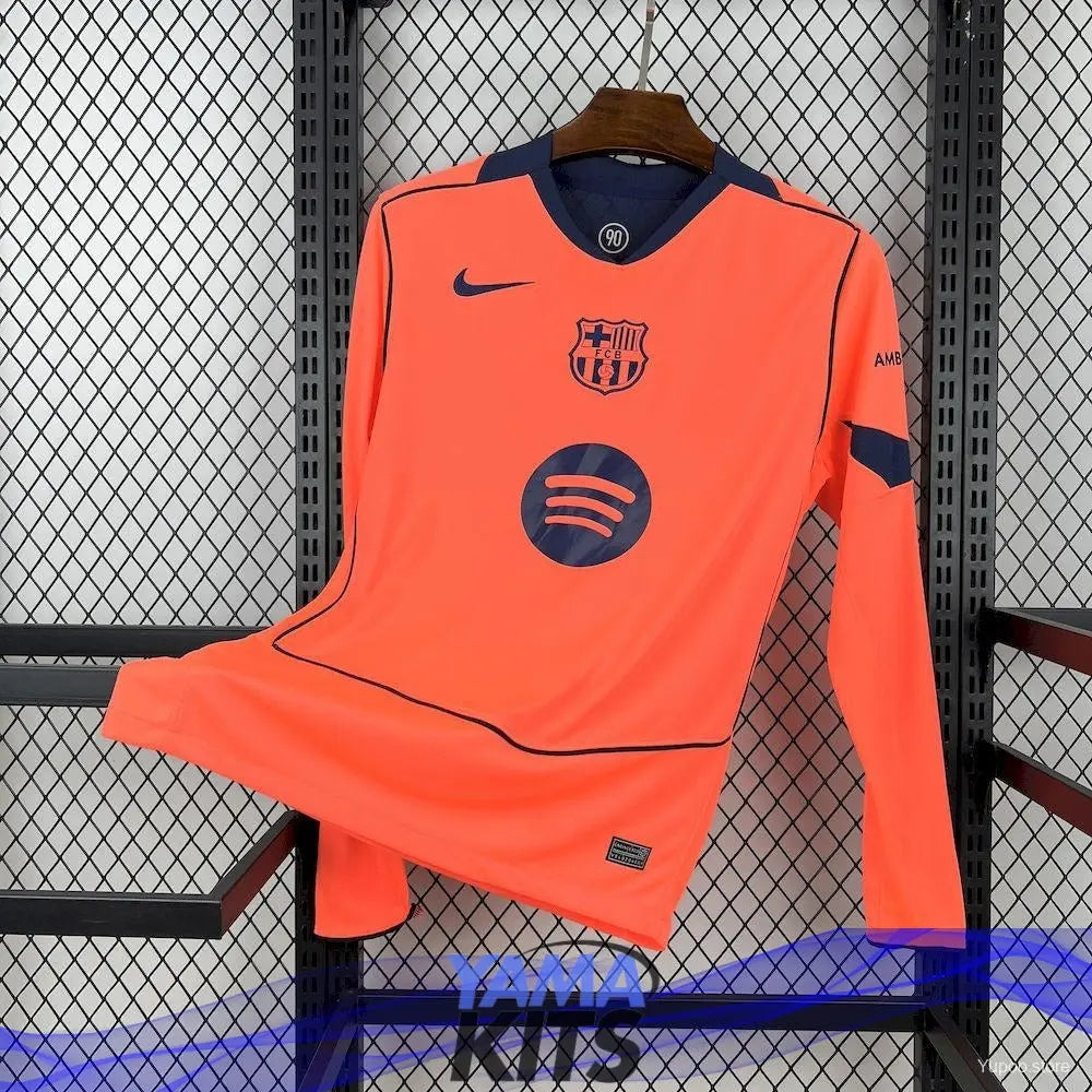 Maillot Barcelone Third Manches Longues 2025/2026