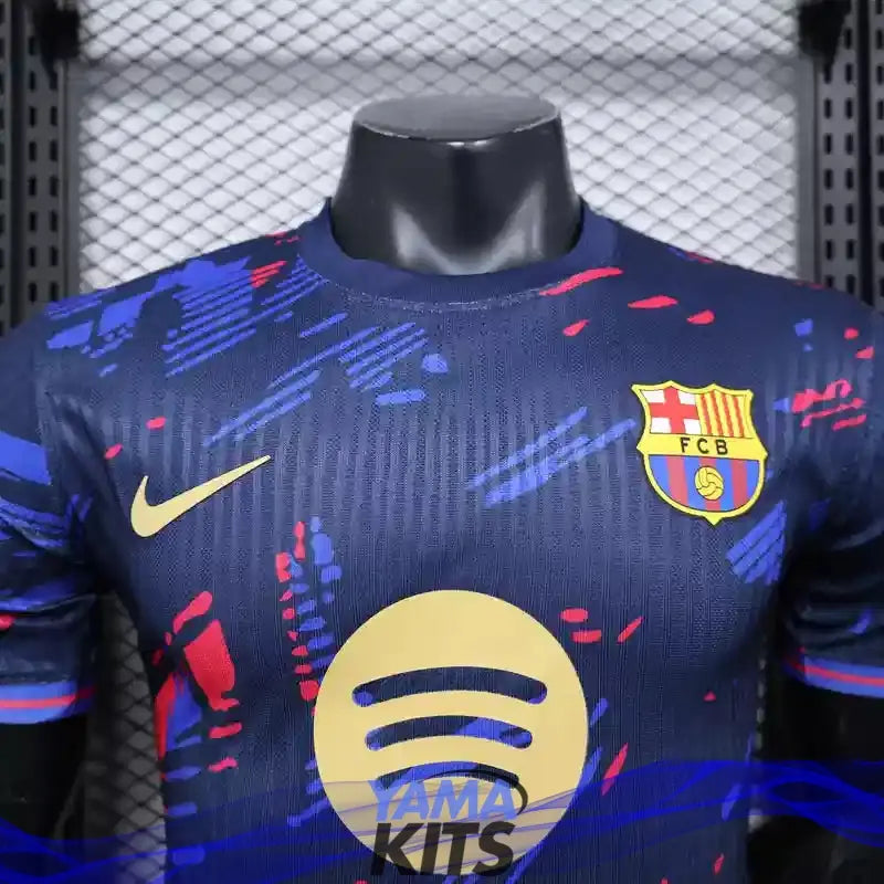 Maillot Barcelone concept "taches" 2025/2026 Version Player YamaKits Foot