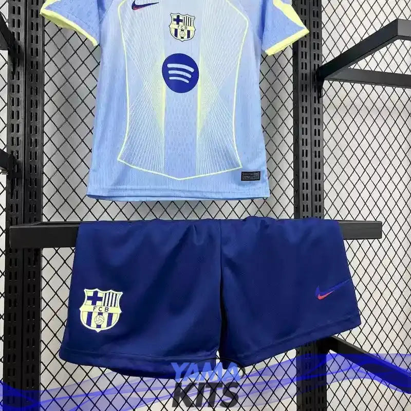 Maillot Barcelone enfant concept "bleu, jaune" 2025/2026 YamaKits Foot