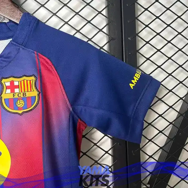 Maillot Barcelone enfant domicile 2025/2026 YamaKits Foot