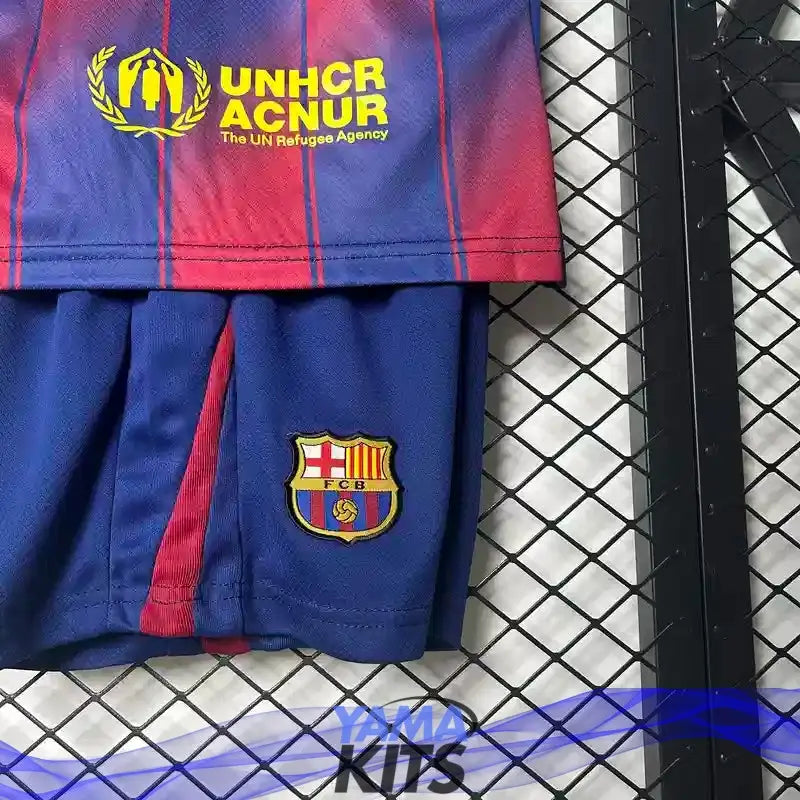 Maillot Barcelone enfant domicile 2025/2026 YamaKits Foot