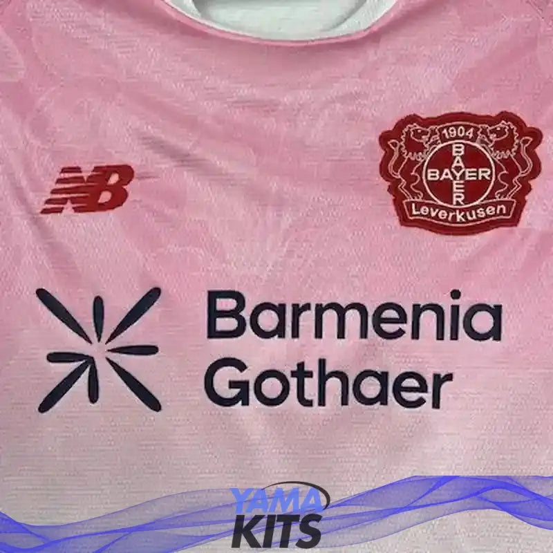 Maillot Bayern Leverkusen extérieur "Rose" 2025/2026 YamaKits Foot