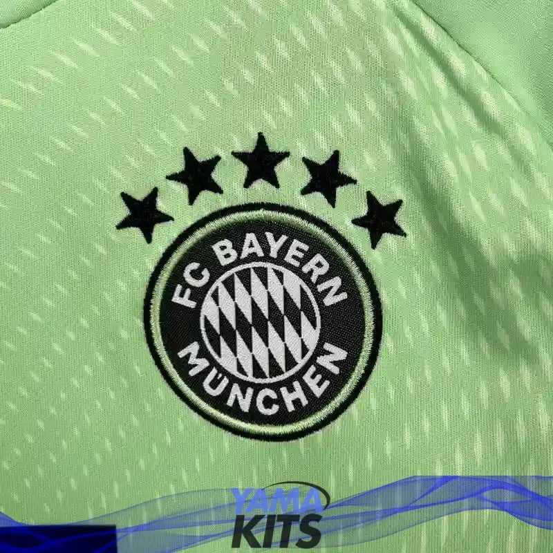 Maillot Bayern enfant gardien de but concept "Vert" 2025/2026 YamaKits Foot
