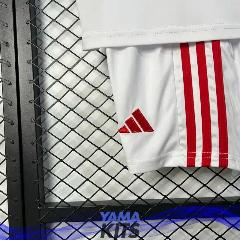 Maillot Benfica enfant extérieur deuxième "Blanc, rouge" 2025/2026 YamaKits Foot