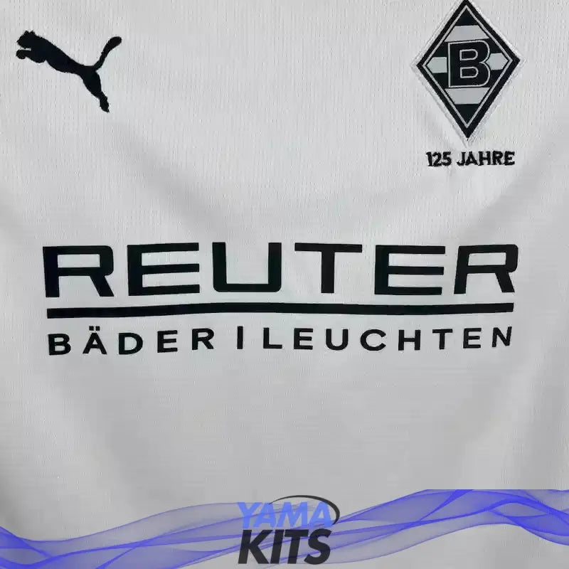 Maillot Borussia Mönchengladbach enfant domicile 2025/2026 YamaKits Foot