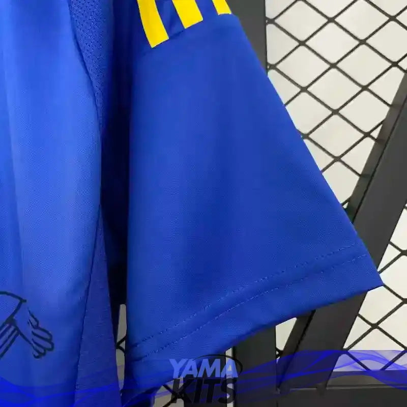 Maillot Brésil 3-Bandes concept "Bleu" 2025/2026 YamaKits Foot