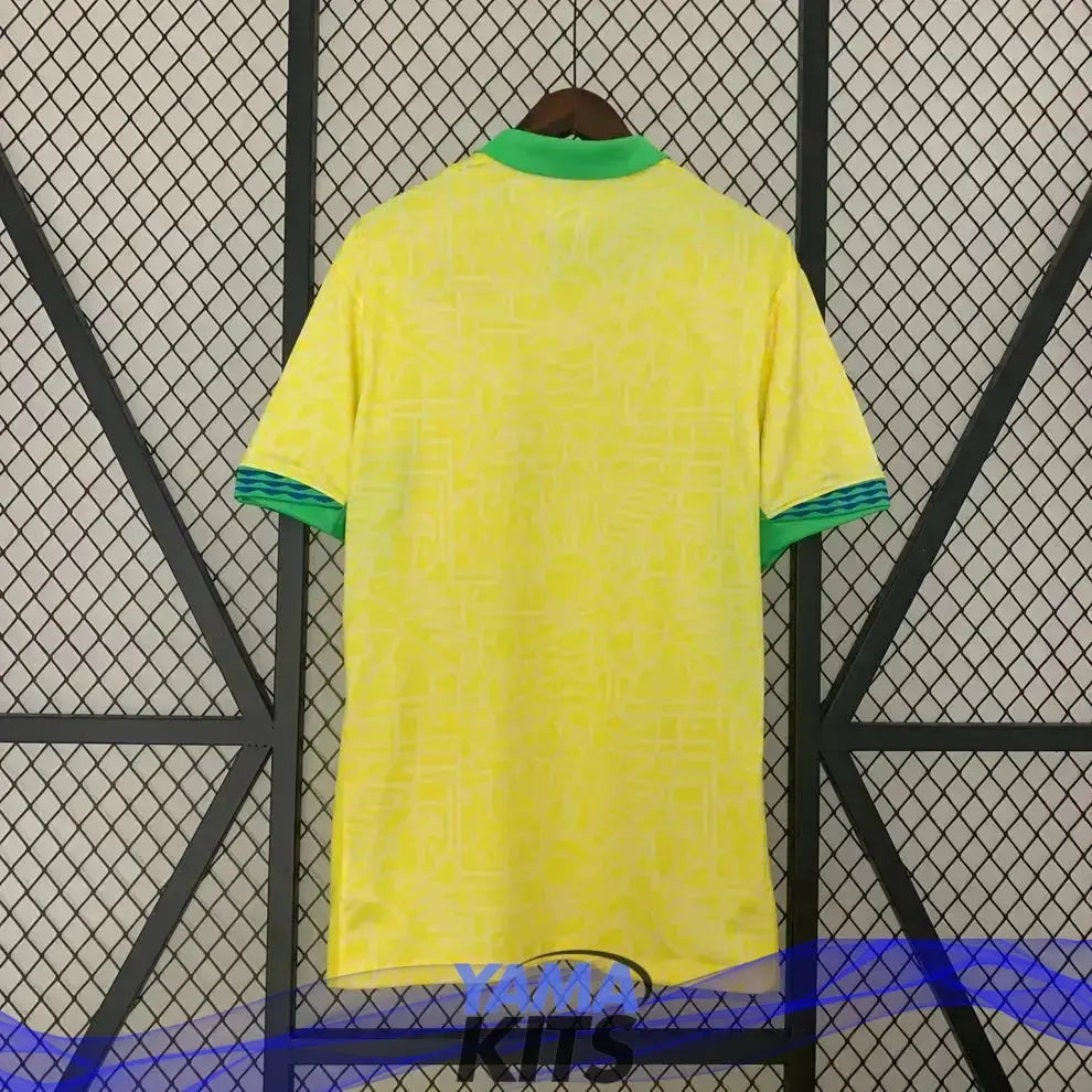 Maillot Brésil domicile "Jaune" 2024/2025 YamaKits Foot