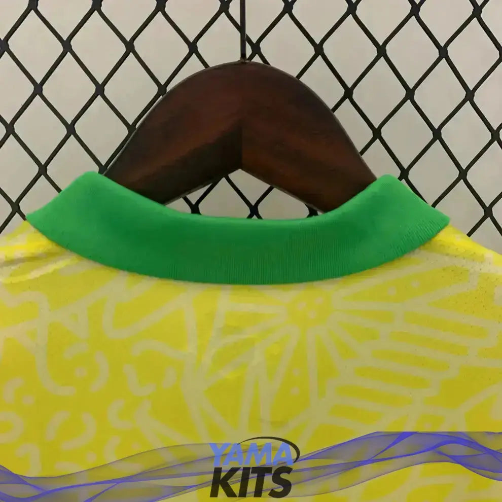 Maillot Brésil domicile "Jaune" 2024/2025 YamaKits Foot