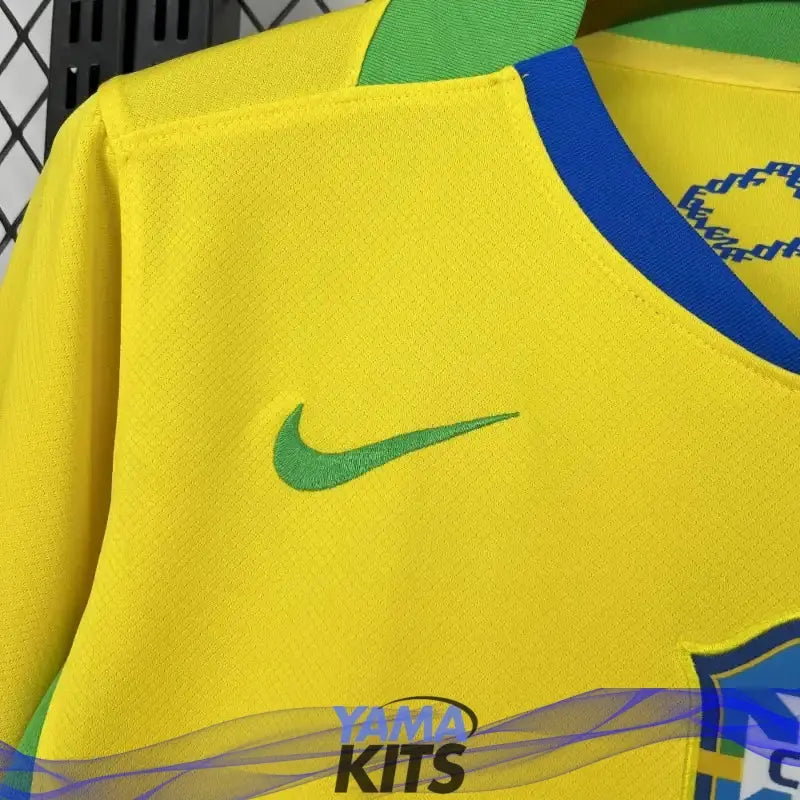 Maillot Brésil domicile "jaune" 2025/2026 YamaKits Foot