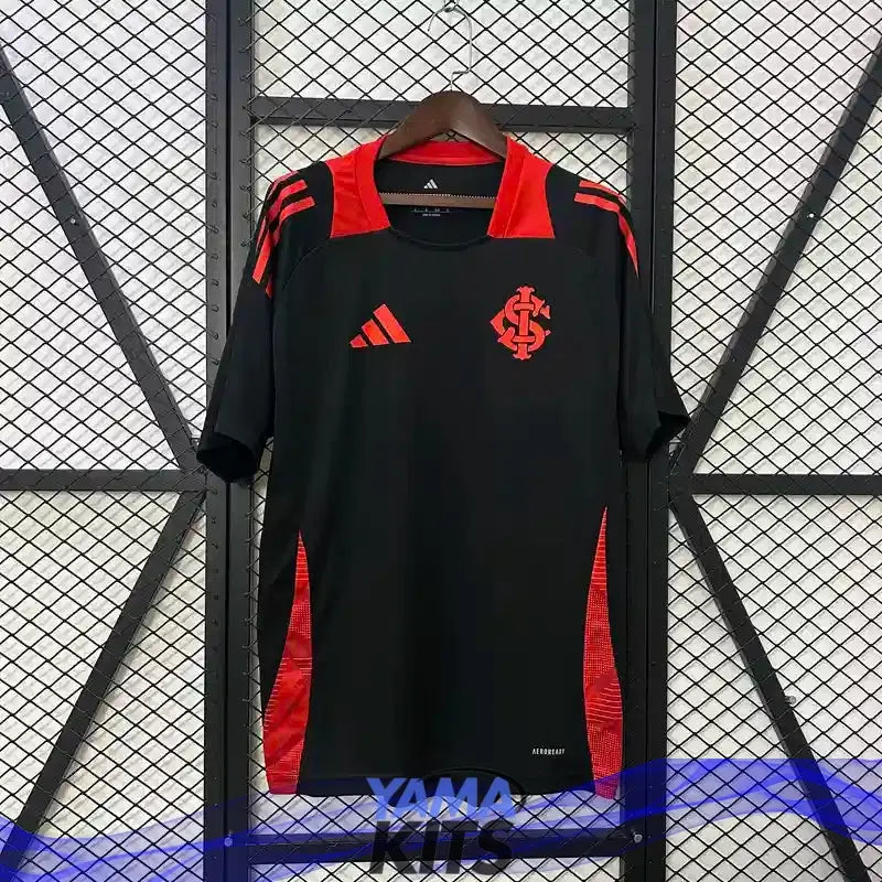 Maillot Brésil internacional entrainement "Noir,rouge" 2025/2026 YamaKits Foot
