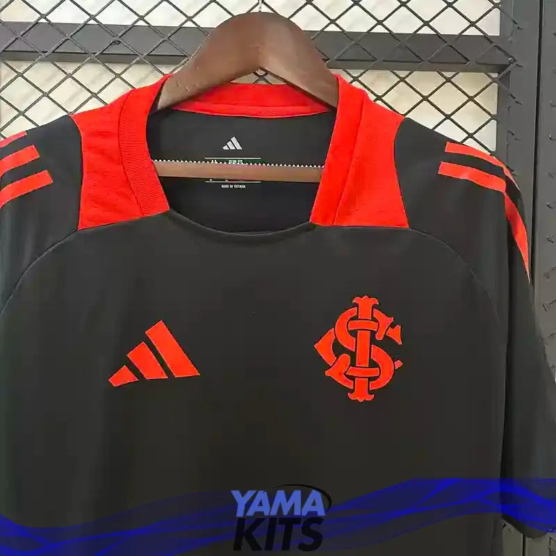 Maillot Brésil internacional entrainement "Noir,rouge" 2025/2026 YamaKits Foot