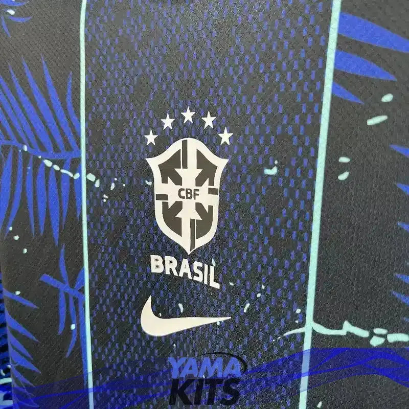 Maillot Brésil concept "Fleure, lion" 2025/2026