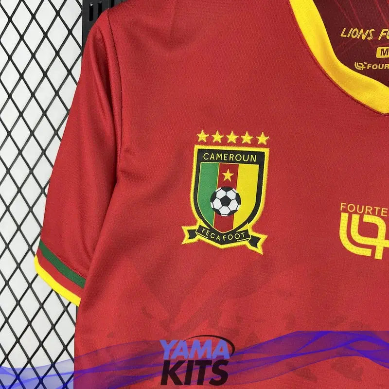 Maillot Cameroun extérieur "Rouge" 2025/2026
