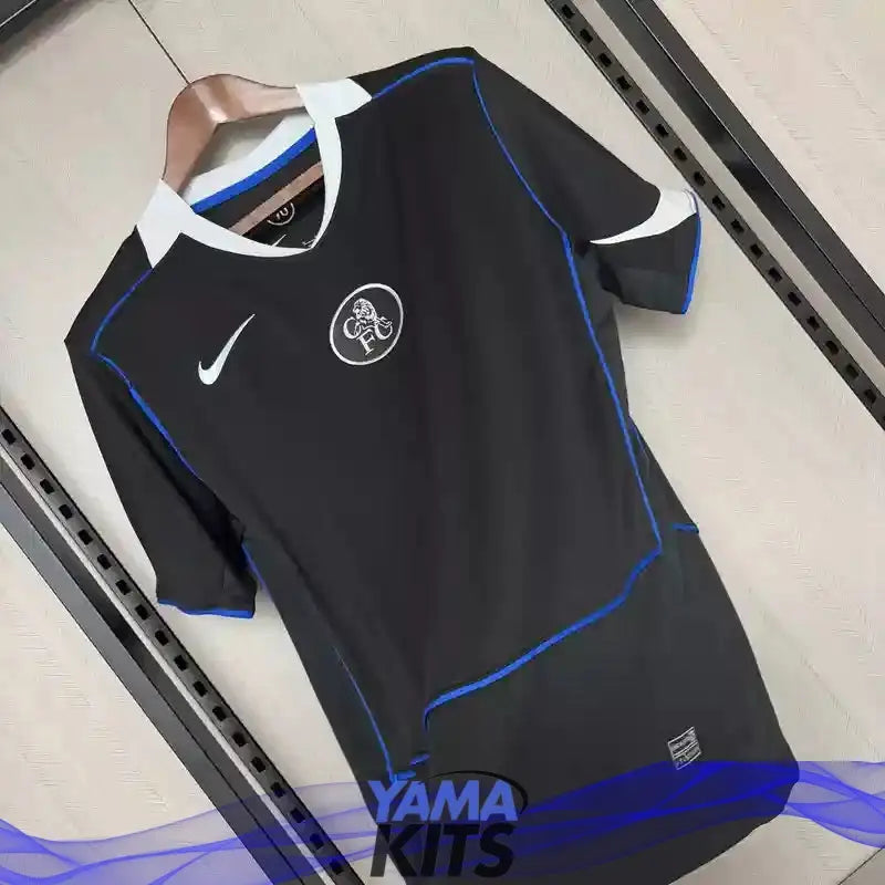 Maillot Chelsea extérieur "Noir" 2025/2026 YamaKits Foot