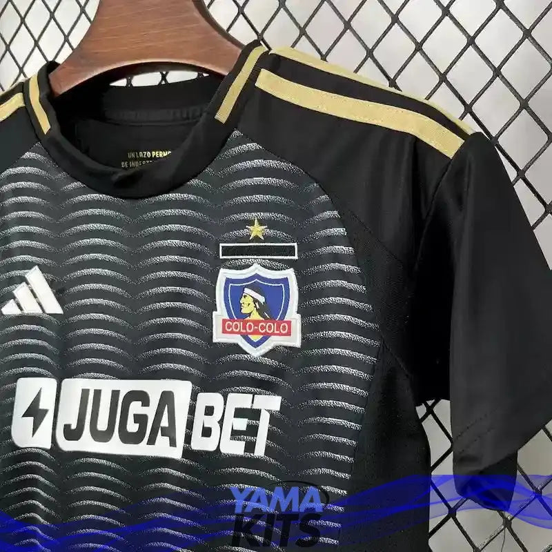 Maillot Colo Colo ENFANT extérieur 2025/2026 YamaKits Foot