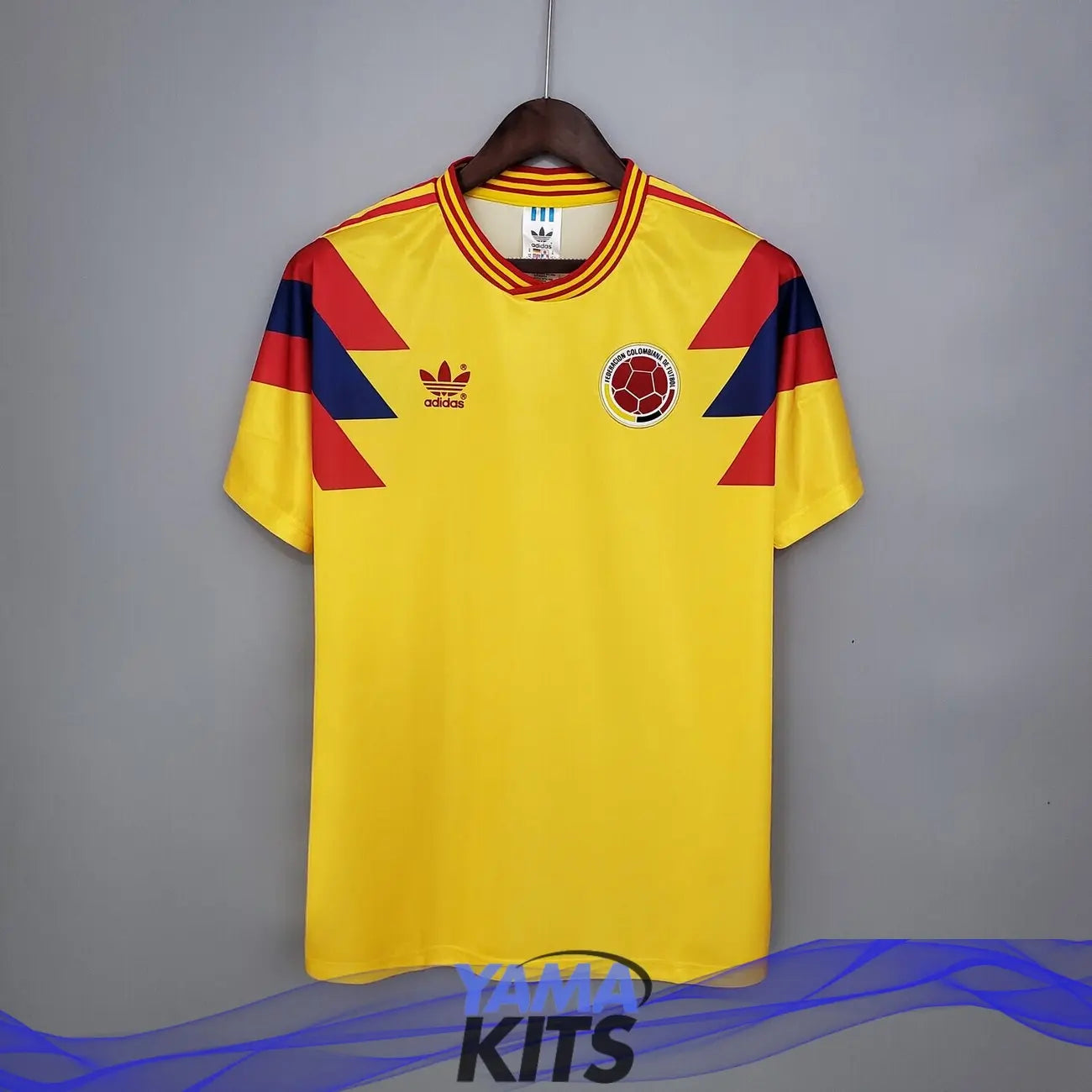 Maillot Colombie domicile « retro » 1990 YamaKits Foot