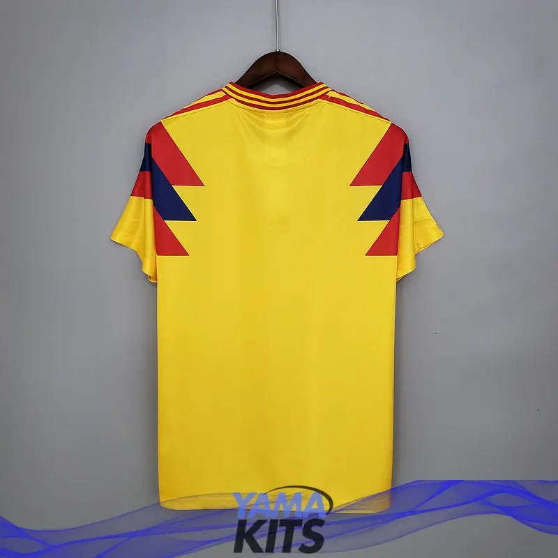 Maillot Colombie domicile « retro » 1990 YamaKits Foot