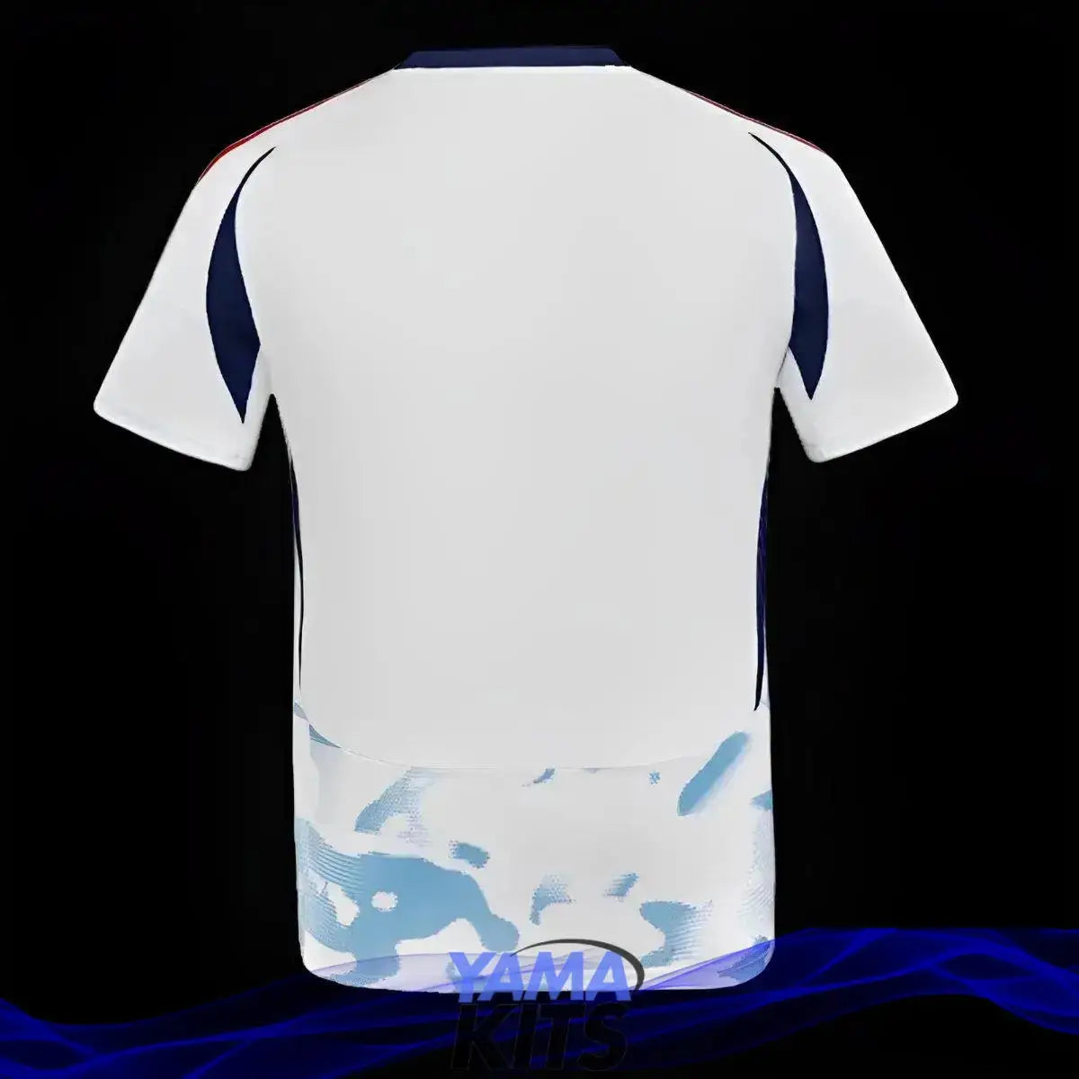 Maillot Costa Rica Extérieur "Blanc, Bleu" 2024/2025 YamaKits Foot