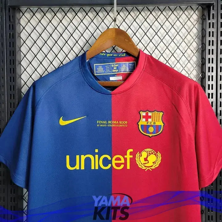 Maillot FC Barcelone RETRO domicile 2008/2009 YamaKits Foot