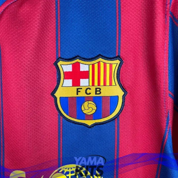 Maillot FC Barcelone RETRO domicile 2009/2010 YamaKits Foot