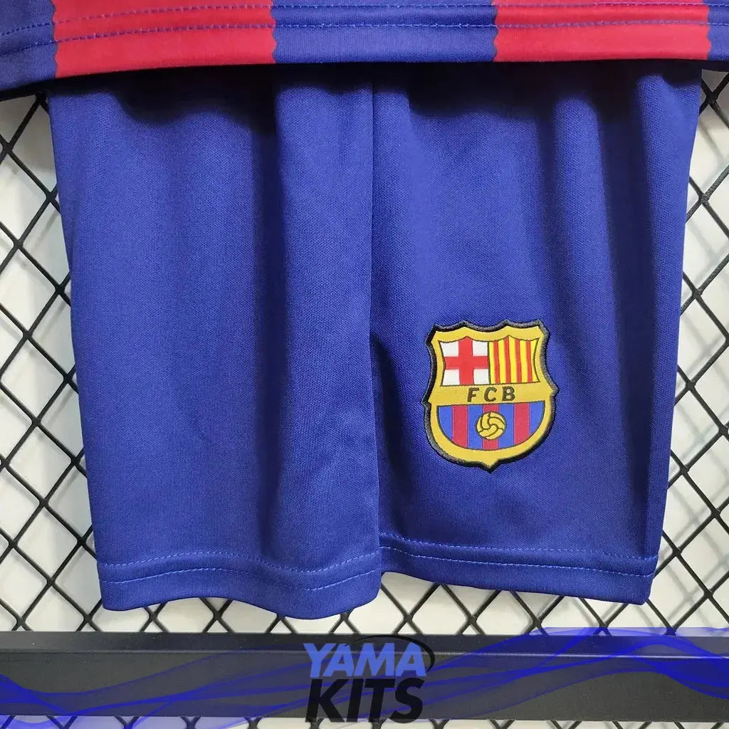 Maillot FC Barcelone enfant Domicile 2023/2024 YamaKits Foot
