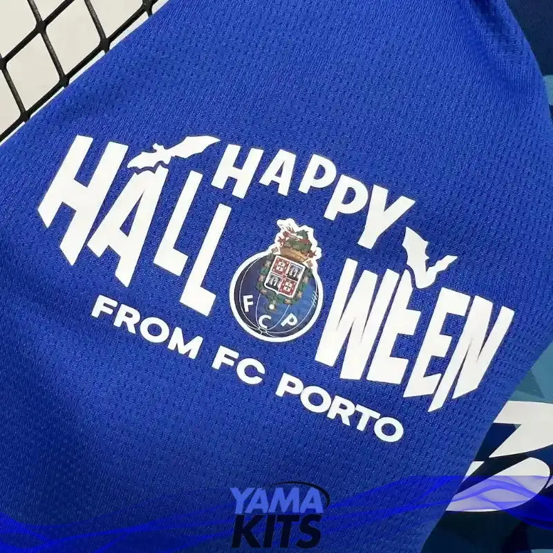 Maillot FC Porto concept bleu "Halloween" 2024/2025 YamaKits Foot