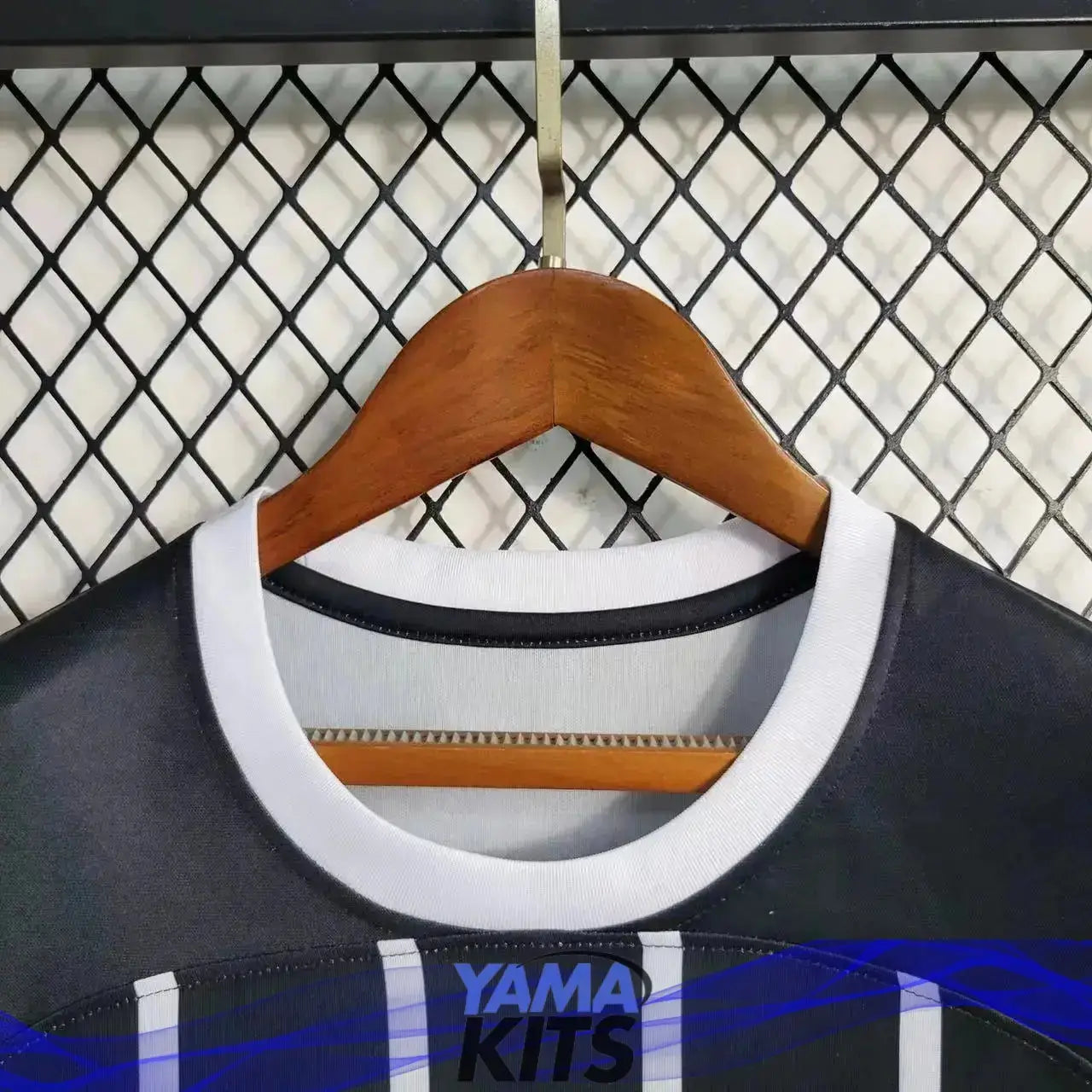 Maillot Femme Corinthians Extérieur "Noir" 2023/2024 YamaKits Foot