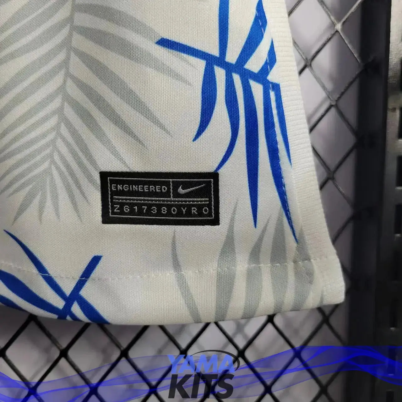 Maillot Femme du Brésil Concept « feuilles bleues » - YamaKits