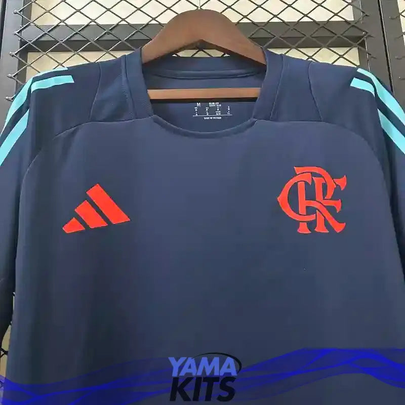 Maillot Flamengo entrainement "Bleu,foncé" 2025/2026 YamaKits Foot