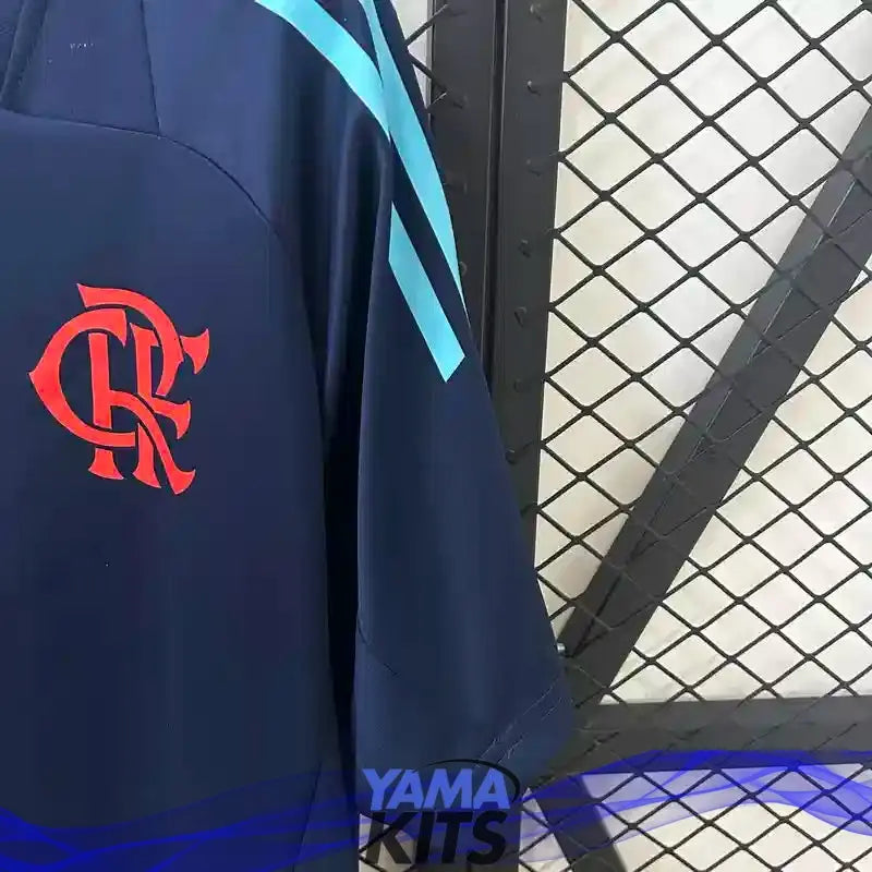 Maillot Flamengo entrainement "Bleu,foncé" 2025/2026 YamaKits Foot