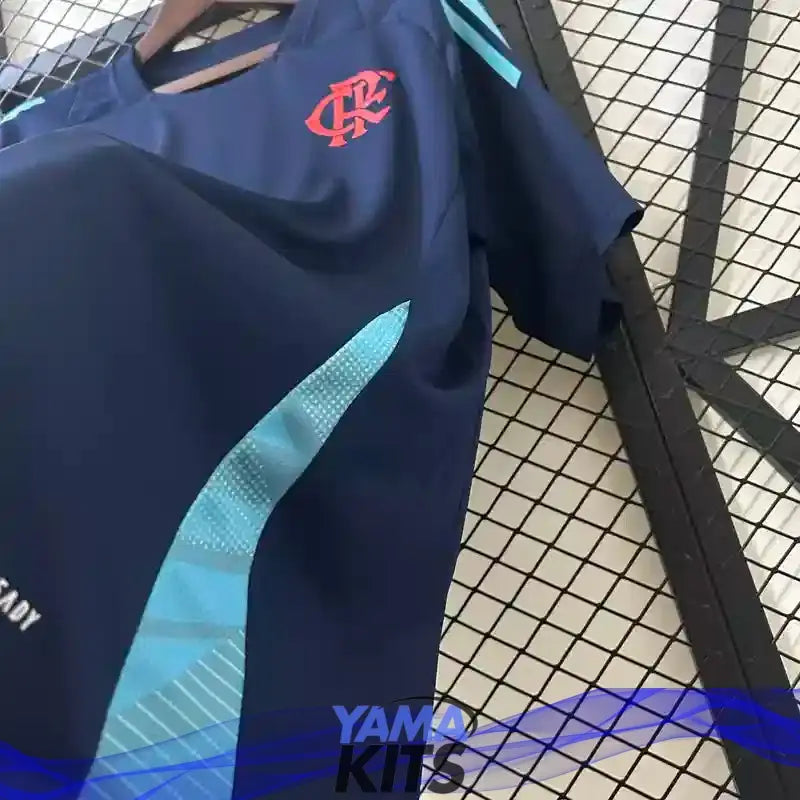 Maillot Flamengo entrainement "Bleu,foncé" 2025/2026 YamaKits Foot