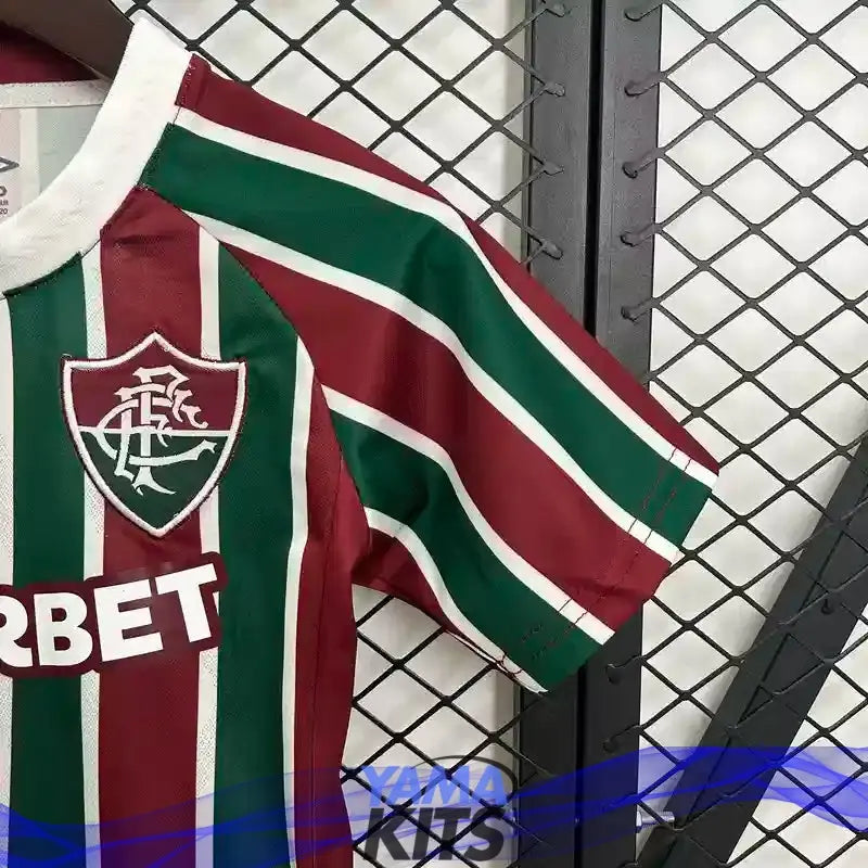 Maillot Fluminense enfant domicile 2025/2026 YamaKits Foot