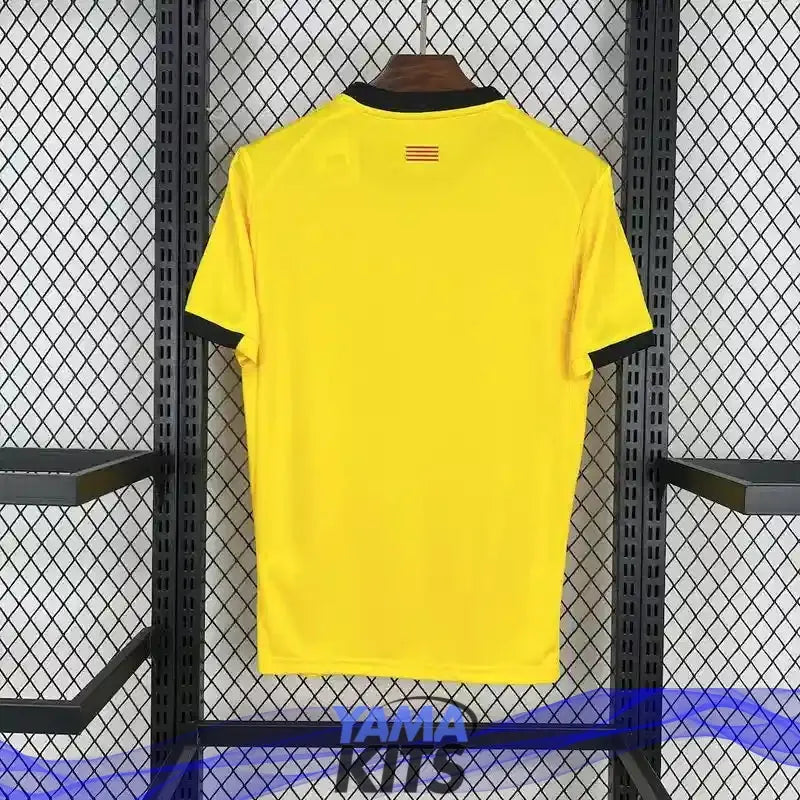 Maillot Gérone extérieur "jaune" 2025/2026 YamaKits Foot