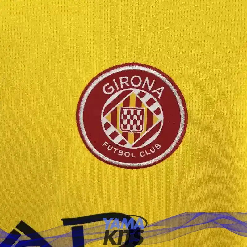 Maillot Gérone extérieur "jaune" 2025/2026 YamaKits Foot