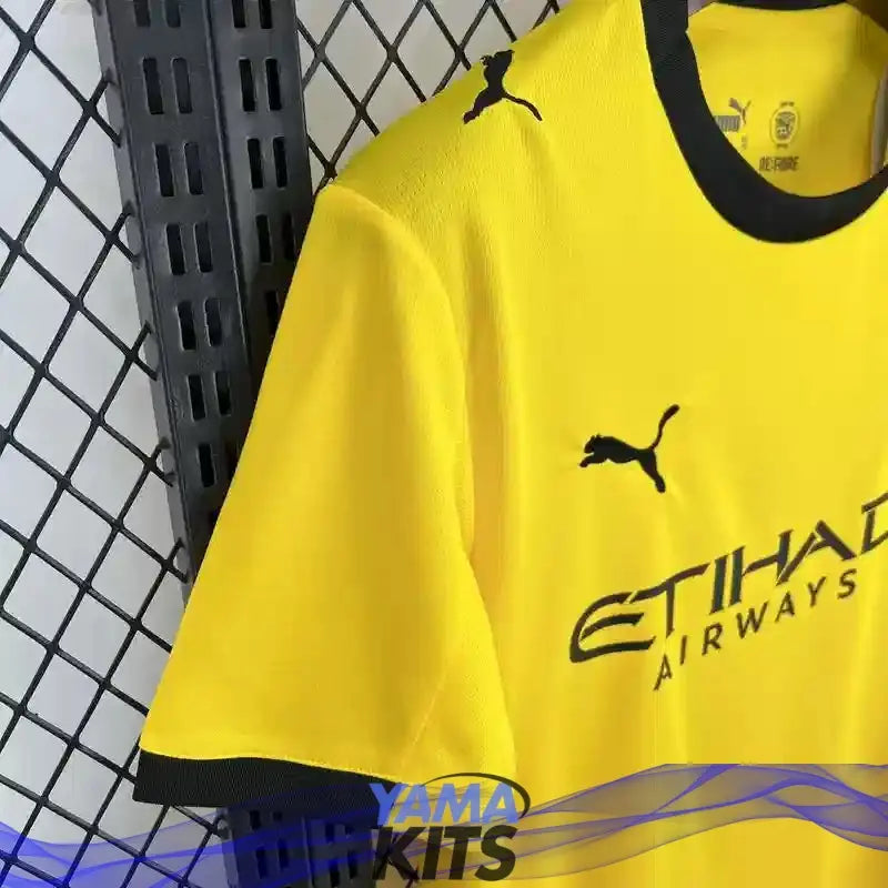 Maillot Gérone extérieur "jaune" 2025/2026 YamaKits Foot