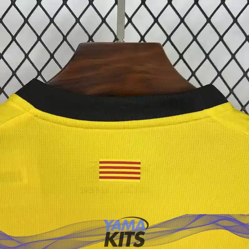Maillot Gérone extérieur "jaune" 2025/2026 YamaKits Foot