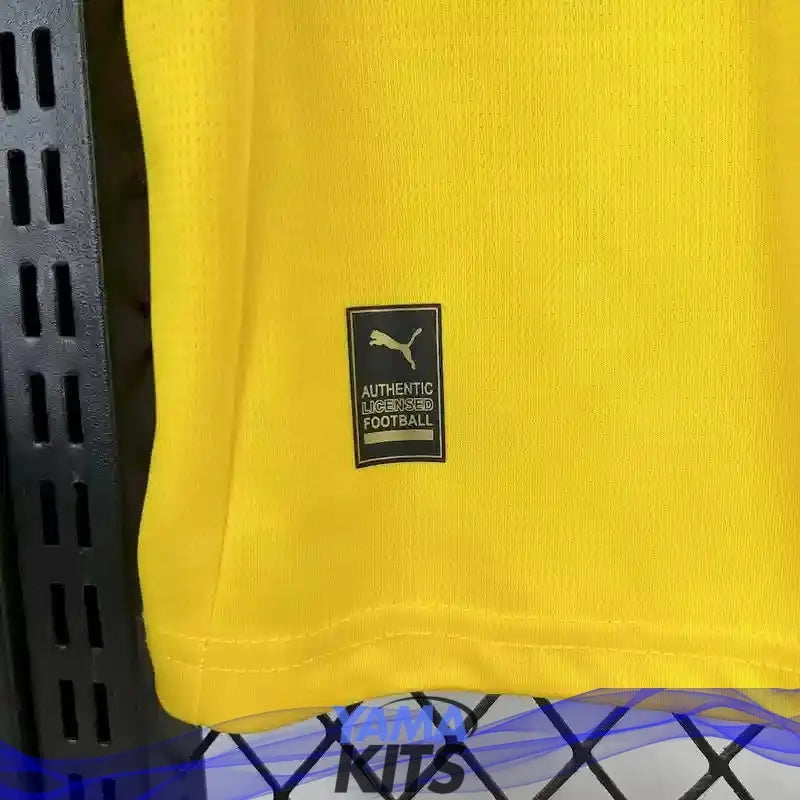 Maillot Gérone extérieur "jaune" 2025/2026 YamaKits Foot