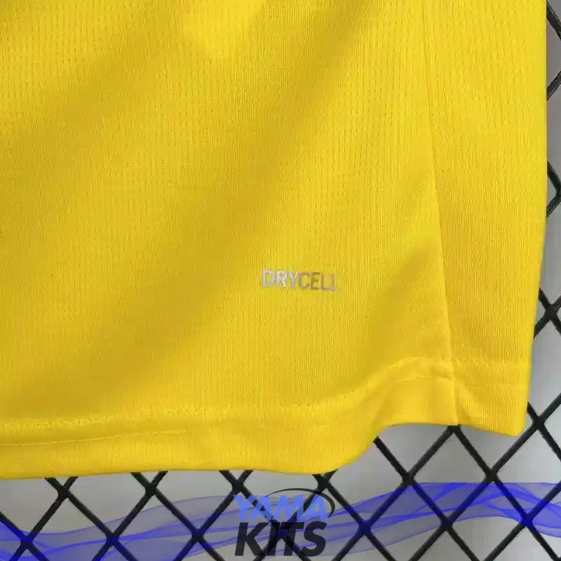 Maillot Gérone extérieur "jaune" 2025/2026 YamaKits Foot