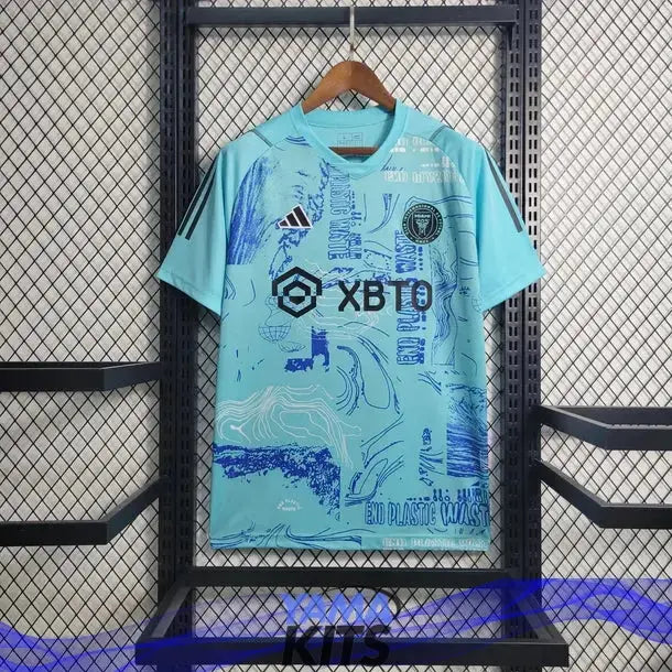 Maillot Inter Miami entrainement "Bleu" 2023/2024 YamaKits Foot