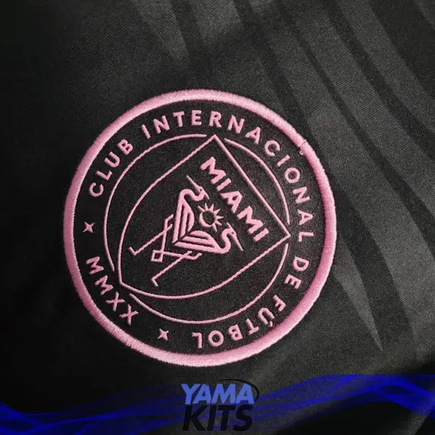 Maillot Inter Miami extérieur "Noir" 2023/2024 YamaKits Foot