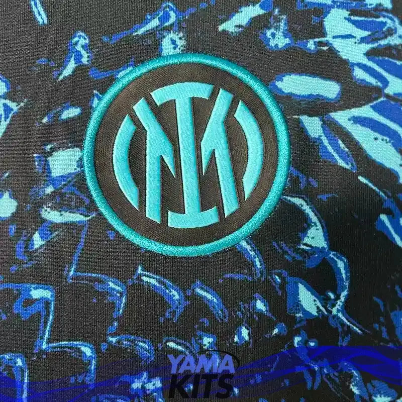 Maillot Inter Milan concept "Bleu serpent" 2025/2026 YamaKits Foot