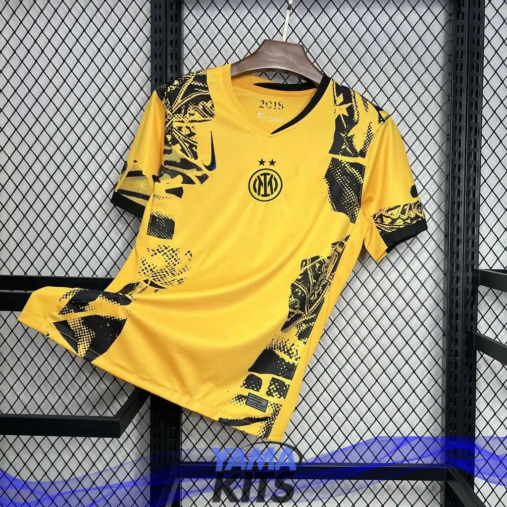 Maillot Inter Milan third "Jaune" 2024/2025 YamaKits Foot
