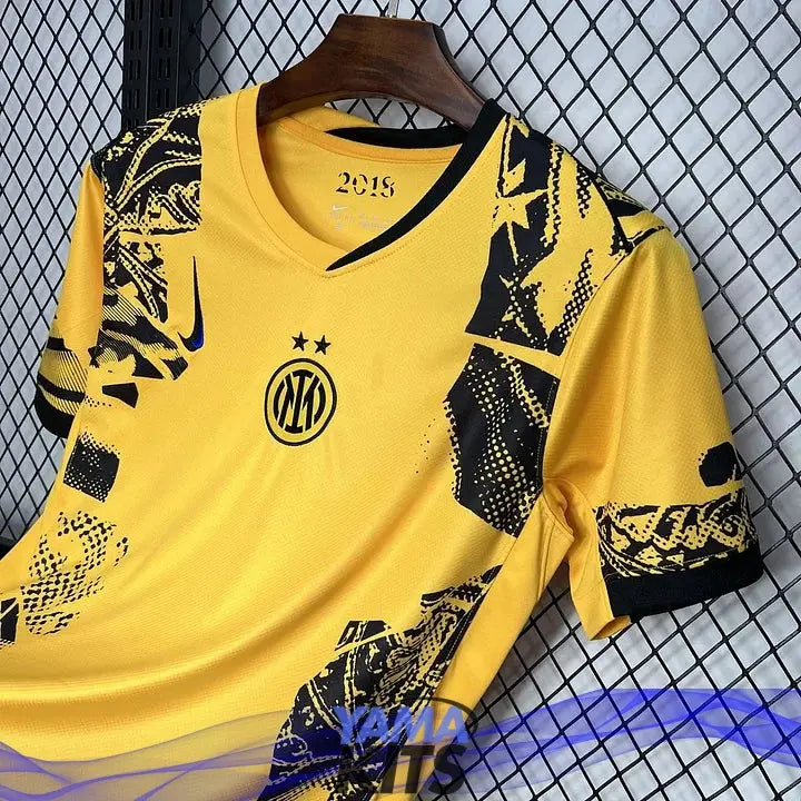 Maillot Inter Milan third "Jaune" 2024/2025 YamaKits Foot