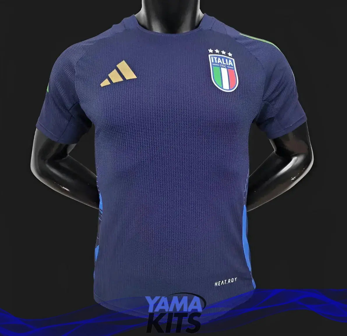 MAILLOT ITALIE ENTRAÎNEMENT "BLEU" 2024/2025 Version Player - YamaKits