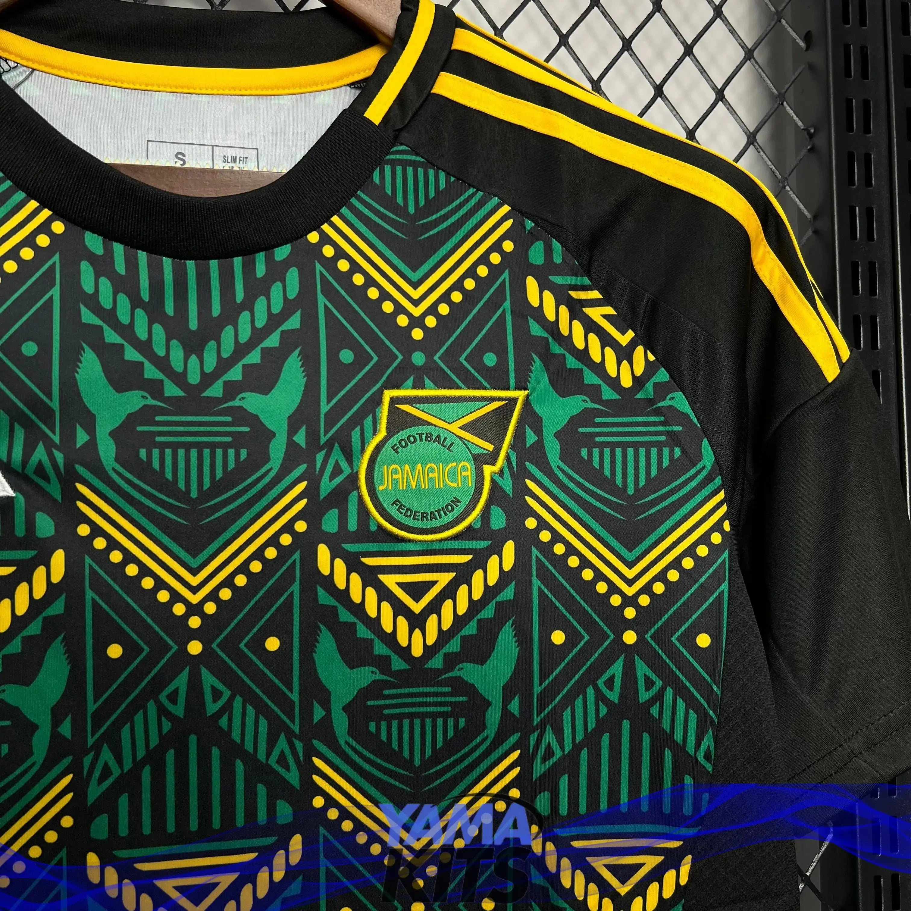 Maillot Jamaïque extérieur 2024/2025 YamaKits Foot