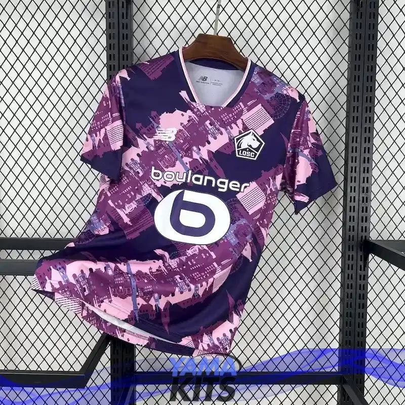 Maillot Lille OSC extérieur 2025/2026 YamaKits Foot