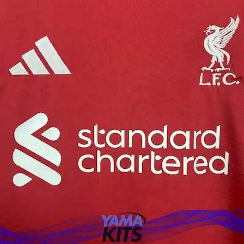 Maillot Liverpool domicile 2025/2026 Yamakits